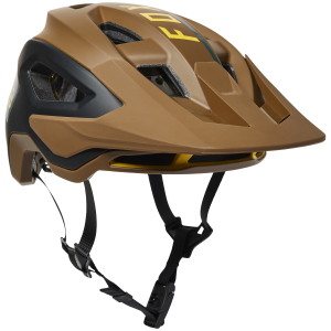 Fox Racing Speedframe Pro Blocked MIPS Bike Helmet 2023 in Brown size Medium