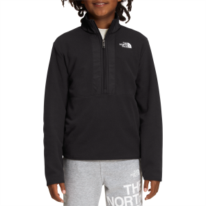 Kid's The North Face Glacier  1/2 Zip Pullover 2024 in Black size Medium | Polyester