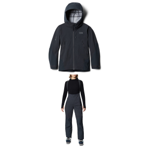 Image of Women's Mountain Hardwear High Exposure(TM) GORE-TEX C-Knit Jacket 2022 - XS Purple Package (XS) + XS Bindings size Xs/Xs | Nylon
