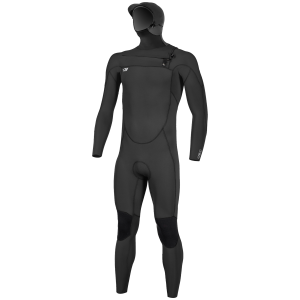 Image of O'Neill 5/4 Ninja Chest Zip Hooded Wetsuit 2024 in Black size Ls | Neoprene