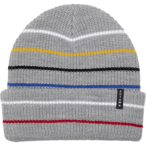 Autumn Multi Stripe Beanie Hat 2023 in Grey