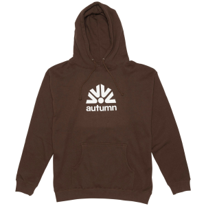Autumn Icon Hooded Pullover Men's 2024 in Brown size Large | Cotton/Polyester
