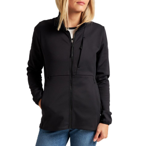 Women's Burton Multipath Full-Zip Fleece 2022 in Black size Medium | Spandex/Polyester