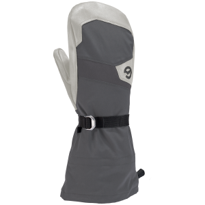 Image of Gordini Elias Gauntlet Mittens 2025 in Gray size Medium | Nylon/Leather/Polyester