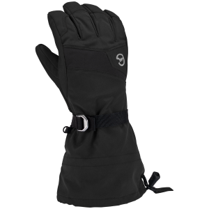 Women's Gordini Elias Gauntlet Gloves 2025 in Black size Medium | Nylon/Leather/Polyester