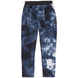 Image of Kid's Volcom Polar Fleece Softshell Pants 2023 in Blue size Large | Polyester