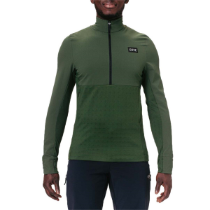GORE Wear TrailKPR Hybrid 1/2-Zip Jersey 2023 in Green size Small | Elastane/Polyester