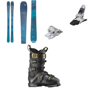 Women's Blizzard Black Pearl 88 Skis 2024 - 171 Package (171 cm) + 90 Adult Alpine Bindings in White size 171/90