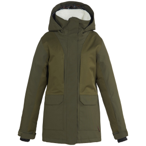 Women's DC Panoramic Parka Jacket 2023 in Green size X-Small