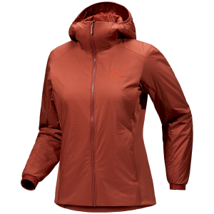 Image of Women's Arc'teryx Atom Hoodie 2024 in Yellow size X-Small | Nylon/Polyester