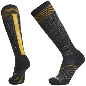 Image of Le Bent Xavier De Le Rue Pro Series Socks 2024 in Black size Small | Wool/Bamboo