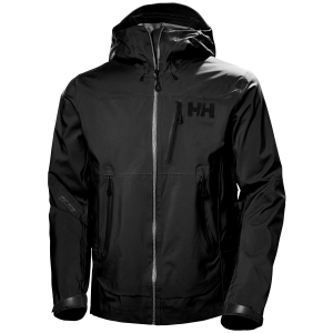 Image of Helly Hansen Odin Mountain Infinity Shell Jacket Men's 2024 in Black size Medium | Polyester