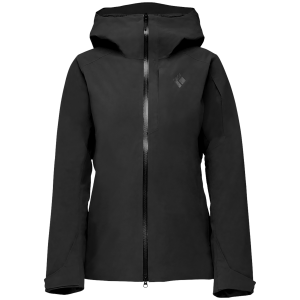 Women's Black Diamond Recon Insulated Shell Jacket 2024 Black size Small | Nylon/Elastane/Polyester