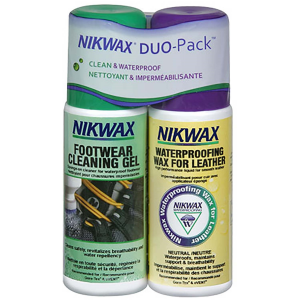 Image of Nikwax Waterproofing Wax for Leather Liquid Duo-Pack 2025 size 4.2Oz