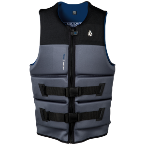 Ronix Volcom Yes CGA Wakesurf Vest 2024 in Black size Medium | Neoprene