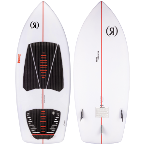 Ronix Flyweight Thruster Wakesurf Board 2023 in White size 4'10" Wide
