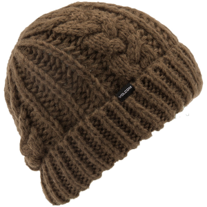 Volcom Cable Hand Knit Beanie Hat 2023 | Acrylic