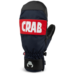 Crab Grab Punch Mittens 2024 in Gray size Medium | Polyester