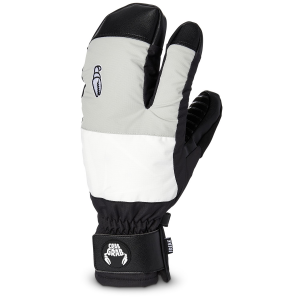Crab Grab Freak Trigger Mittens 2023 in Grey size Large | Polyester