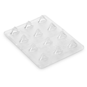 Image of Crab Grab Mini Shark Teeth Stomp Pad 2025 in White | Rubber