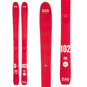 Women's ZAG UBAC 102 Skis 2024 size 164