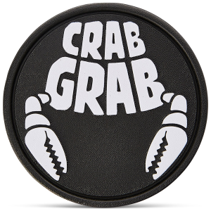 Image of Crab Grab The Logo Stomp Pad 2025 in Black | Rubber