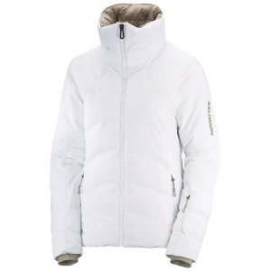 Women's Salomon S/MAX Warm Jacket 2023 in White size Large | Polyester