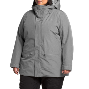 Women's The North Face Gatekeeper Plus Jacket 2023 Gray in Grey size 1X | Polyester