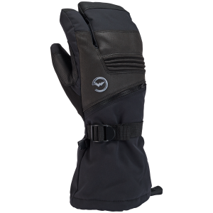 Image of Women's Gordini Storm GORE-TEX 3 Finger Mittens 2025 in Gray size Large | Leather/Polyester