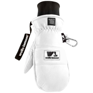 Image of Wells Lamont Working Crew Mittens 2025 in White size X-Large | Leather/Polyester