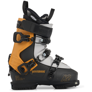 Women's K2 FL3X Diverge Alpine Touring Ski Boots 2023 in Orange size 25.5 | Nylon/Plastic