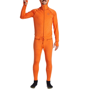 Airblaster Ninja Suit Men's 2023 Orange size Small | Spandex/Cotton/Wool