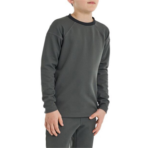 Kid's Burton ate Layering Top 2023 Gray size Large | Spandex/Polyester