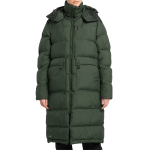 Women's Haglofs Furudal Mimic Parka Jacket 2023 in Green size 2X-Large | Polyester