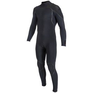 Image of O'Neill 4/3+ Hyperfreak Fire Back Zip Wetsuit 2024 in Black size Medium | Neoprene