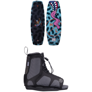 Kid's Hyperlite Murray Jr. WakeboardBoys' 2025 - 127 Package (127 cm) + K12-2 Kids size 127/K12-2