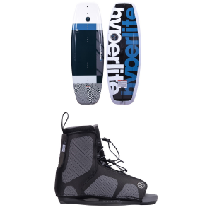 Kid's Hyperlite Motive Jr. WakeboardKids' 2025 - 119 Package (119 cm) + 4-8 Mens size 119/4-8