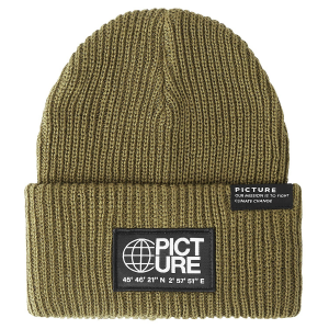 Picture Organic Skalavik Beanie Hat 2023 in Green | Polyester