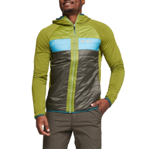 Cotopaxi Capa Hybrid Insulated Hooded Jacket Men's 2023 in Green size 2X-Large | Nylon/Spandex/Polyester