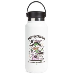 Image of evo International Women's Day Hydro Flask 32oz Water Bottle 2023 in White