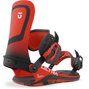 Union Ultra Snowboard Bindings 2024 in Red size Large | Nylon