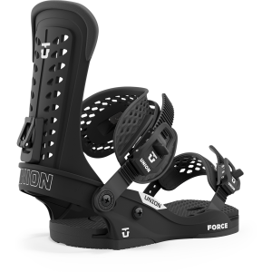 Union Force Classic Snowboard Bindings 2025 in Black size Small