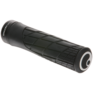 Image of Ergon GA2 Fat Grips 2025 in Black | Aluminum/Rubber/Plastic