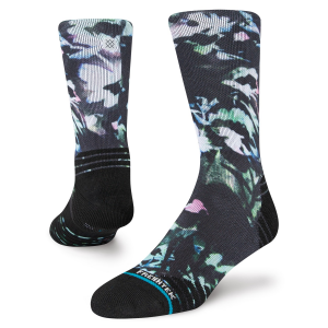 Stance Gully Socks Unisex 2023 Black in Teal size Small | Polyester