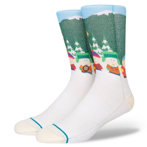 Image of Stance Bus Stop Socks 2023 in White size Medium | Cotton