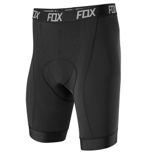 Fox Racing Tecbase Liner Shorts 2023 in Black size 2X-Large | Nylon/Elastane/Polyester