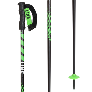 Line Skis Grip Stick Ski Poles 2023 in Green size 44 | Aluminum