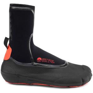 Solite 8mm Custom 2.0 Wetsuit Boots 2022 in Red size 12 | Rubber/Neoprene