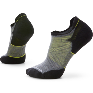 Smartwool Run Targeted Cushion Low Ankle Socks Unisex 2024 in Gray size X-Large | Nylon/Wool/Elastane