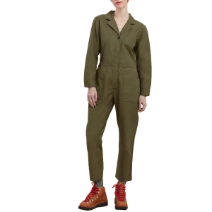 Women's Roark Layover Jumpsuit 2023 Pant in Green size Large | Nylon/Cotton/Elastane